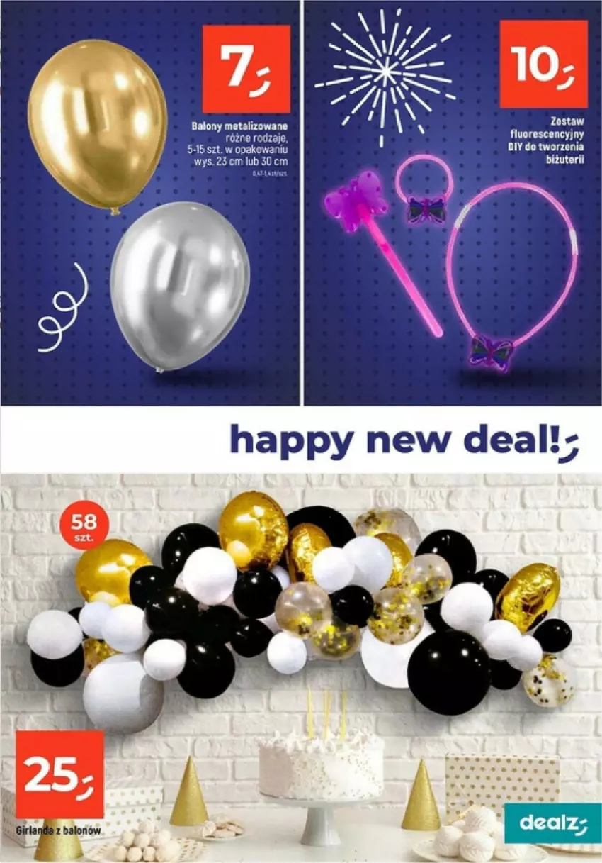 Gazetka promocyjna Dealz - ważna 27.12 do 31.12.2024 - strona 14 - produkty: Balony