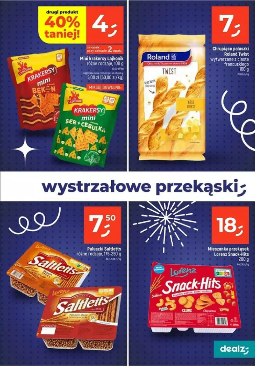 Gazetka promocyjna Dealz - ważna 27.12 do 31.12.2024 - strona 32 - produkty: Krakersy, Lorenz