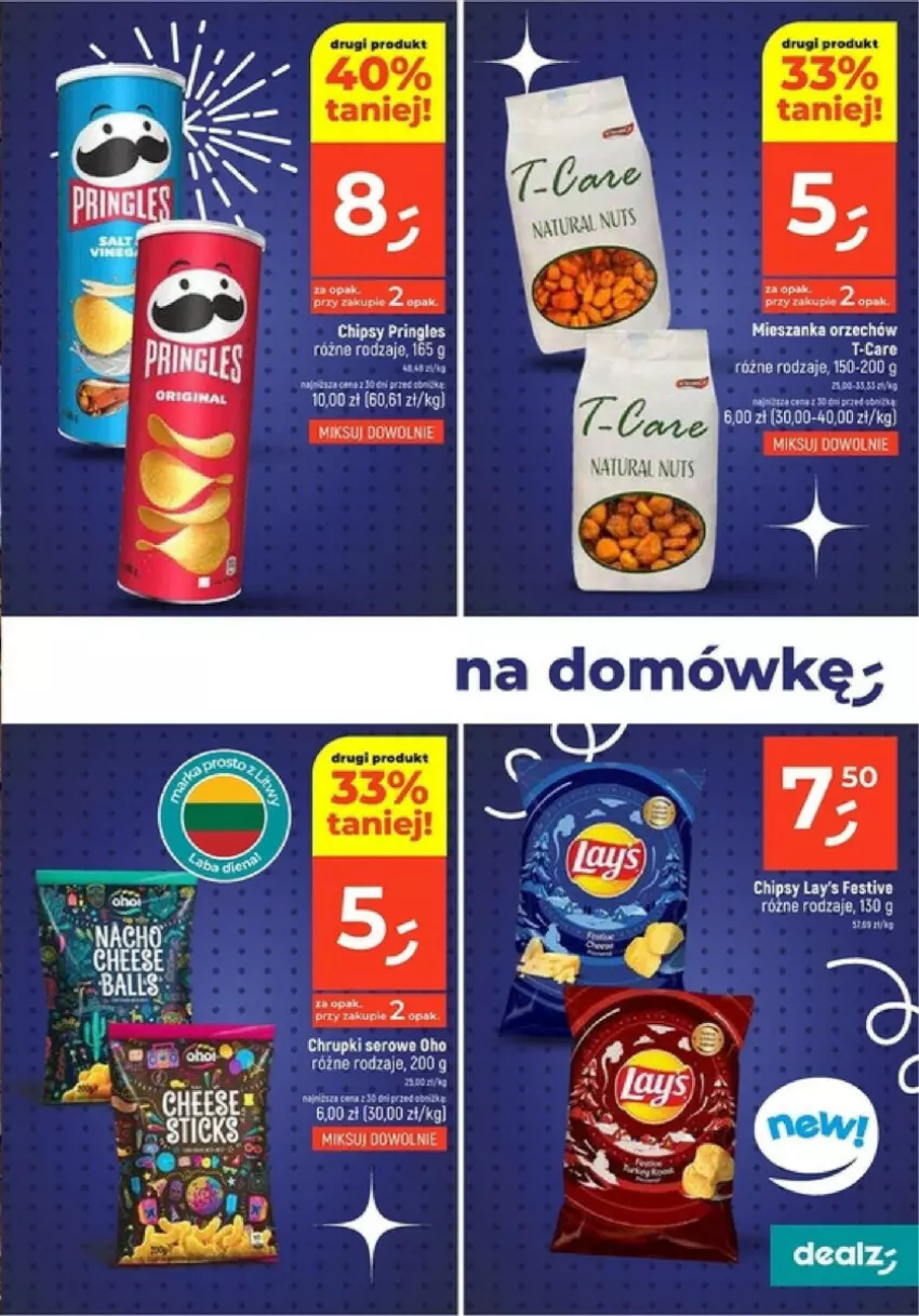 Gazetka promocyjna Dealz - ważna 27.12 do 31.12.2024 - strona 34 - produkty: Chipsy, Chrupki, Fa, Pringles, Ser