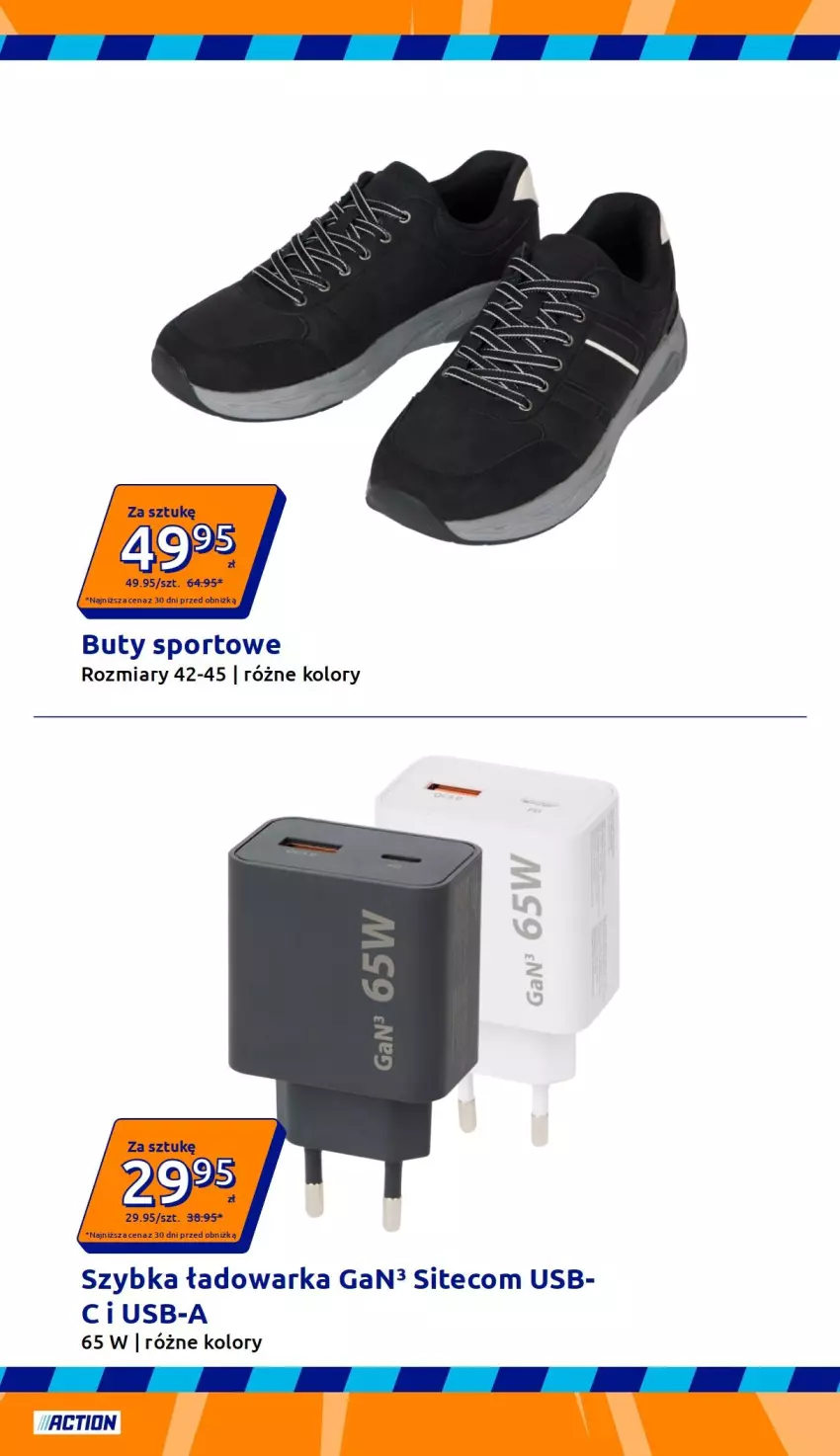 Gazetka promocyjna Action - Gazetka tydzień 36 2026 - ważna 02.09 do 08.09.2026 - strona 11 - produkty: Buty, Por, Sport, Warka