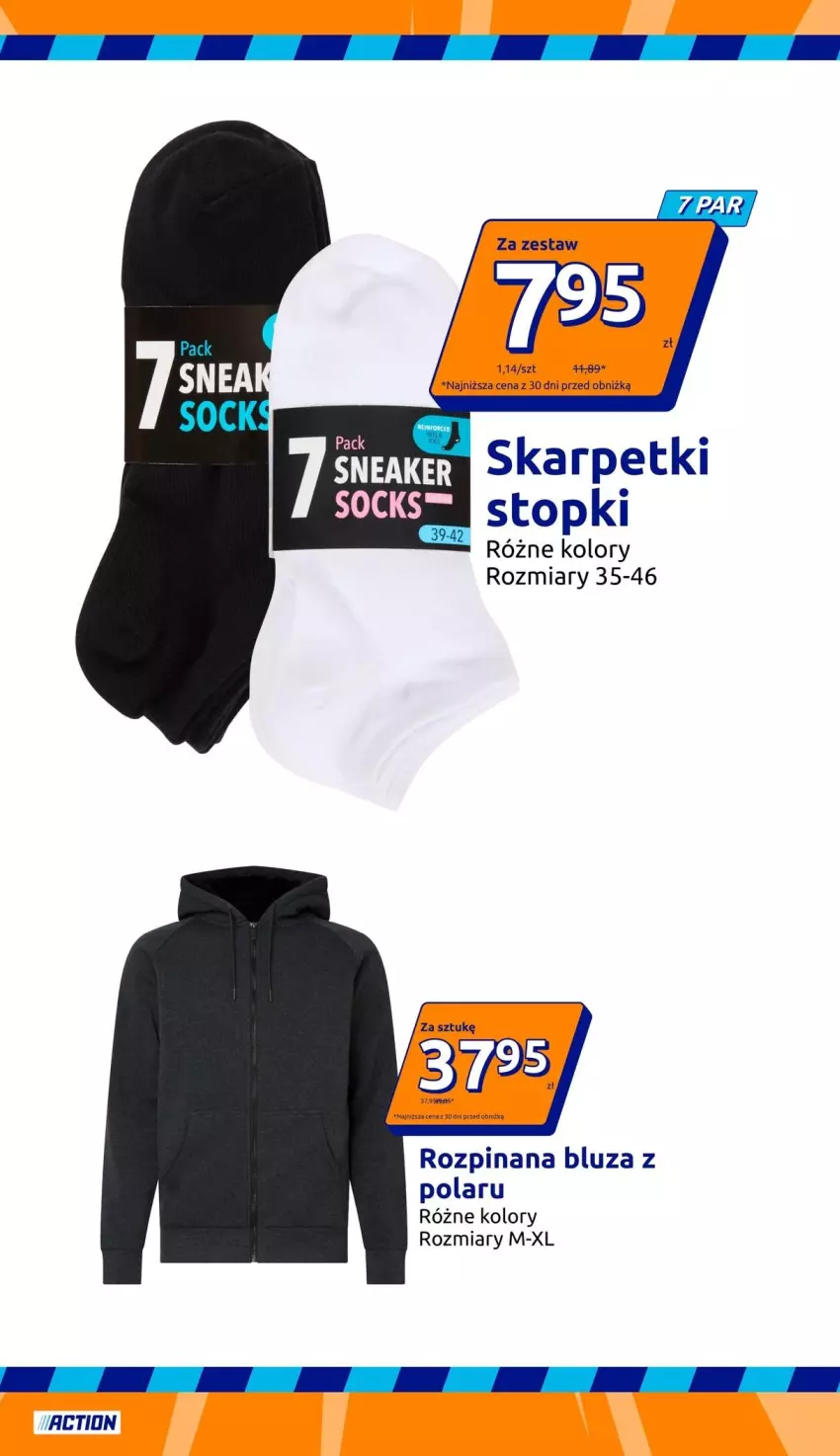 Gazetka promocyjna Action - Gazetka tydzień 36 2026 - ważna 02.09 do 08.09.2026 - strona 12 - produkty: Bluza, Karp, Skarpetki, Top