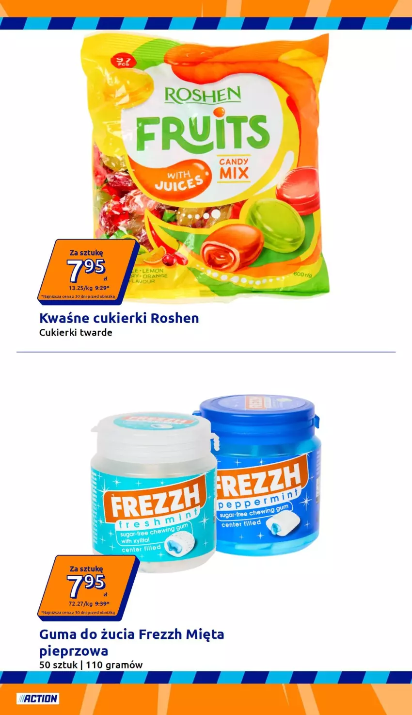 Gazetka promocyjna Action - Gazetka tydzień 36 2026 - ważna 02.09 do 08.09.2026 - strona 13 - produkty: Cukier, Cukierki, Gra, Guma do żucia, Mięta, Pieprz