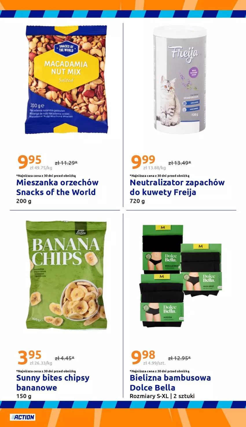 Gazetka promocyjna Action - Gazetka tydzień 36 2026 - ważna 02.09 do 08.09.2026 - strona 21 - produkty: Bell, Bella, Bielizna, Chipsy