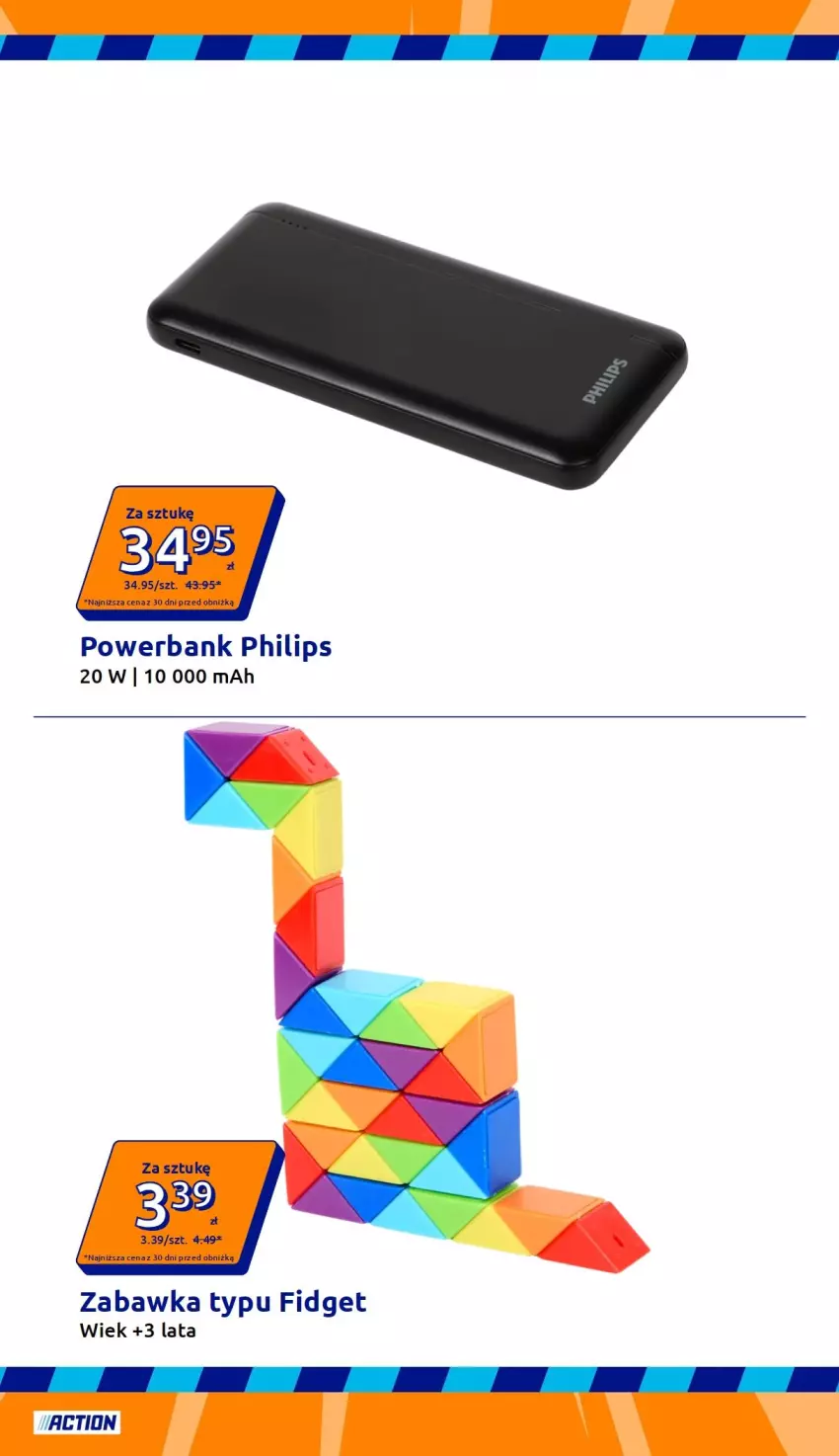 Gazetka promocyjna Action - Gazetka tydzień 36 2026 - ważna 02.09 do 08.09.2026 - strona 4 - produkty: Philips, Powerbank, Zabawka