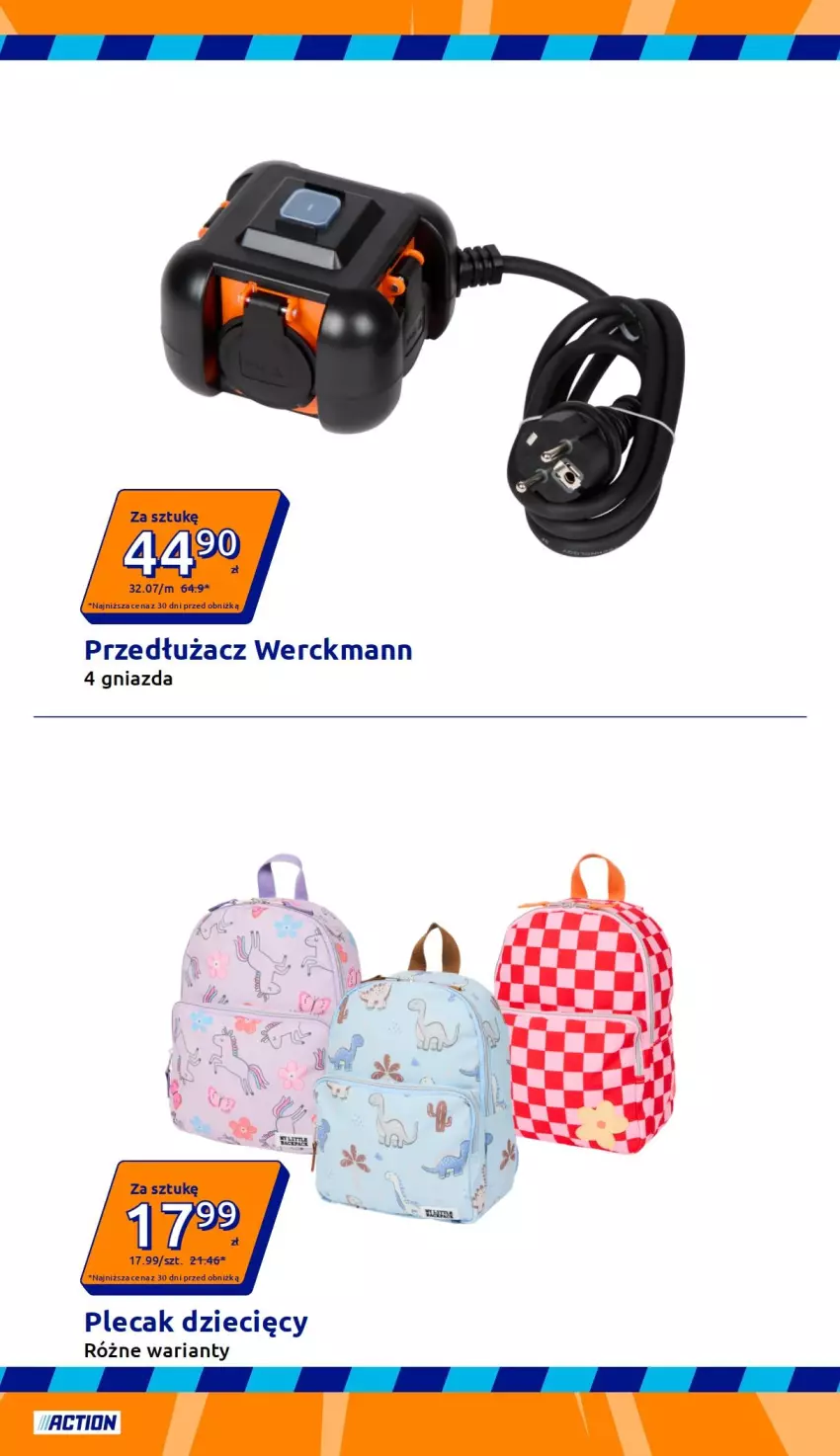 Gazetka promocyjna Action - Gazetka tydzień 36 2026 - ważna 02.09 do 08.09.2026 - strona 9 - produkty: Dzieci, Plecak