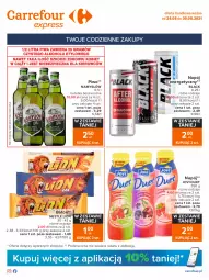 Gazetka promocyjna Carrefour - Gazetka Express - Gazetka - ważna od 30.08 do 30.08.2021 - strona 1 - produkty: Piwa, Piwo, Piec, Gra, Napój energetyczny, Namysłów, Kosz, Lion, Lack, Baton, Napój, Nestlé