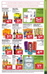 Gazetka promocyjna Stokrotka - Supermarket Opole/Radom - Gazetka - ważna od 08.01 do 08.01.2025 - strona 21 - produkty: Piwa, Piwo, Dawtona, Książęce, Cheetos, Warzywa, Sok, Por, Mus, Gra, 7up, Napój energetyczny, Chipsy, Mirinda, Chrupki, Tatra, Pepsi, Napój izotoniczny, Oshee, Owoce, Kubuś, Woda, Napój, Cisowianka, Mięso
