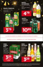 Gazetka promocyjna Stokrotka - Supermarket Opole/Radom - Gazetka - ważna od 08.01 do 08.01.2025 - strona 23 - produkty: Piwa, Piwo, Gra, Tropical, Schweppes, Tymbark, Napój, Hortex