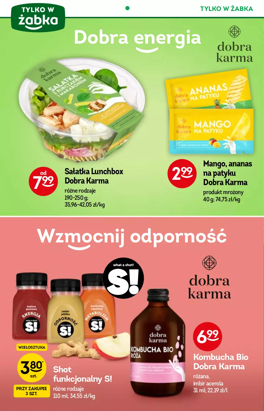 Gazetka promocyjna Żabka - ważna 15.09 do 21.09.2021 - strona 36 - produkty: Acer, Ananas, Imbir, Mango, Por, Róża, Sałat, Sałatka