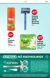 Gazetka promocyjna Żabka - Gazetka - ważna od 21.09 do 21.09.2021 - strona 43 - produkty: Naturell, Fusion, Szynka, Podpaski, Gillette, Maszynka, Maszynka do golenia, Naturella