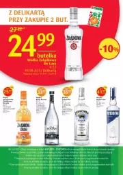 Gazetka promocyjna Delikatesy Centrum - Folder alkoholowy DC26-23 - Gazetka - ważna od 12.07 do 12.07.2023 - strona 1 - produkty: Biały Bocian, Rum, Wódka, Napój