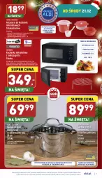 Gazetka promocyjna Aldi - Zaplanuj zakupy wcześniej - Gazetka - ważna od 24.12 do 24.12.2022 - strona 7 - produkty: Makaron, Top, Ryż, Gra, Garnek, Pojemnik, Kuchenka mikrofalowa, Kubek, Piekarnik, Grill, Fa