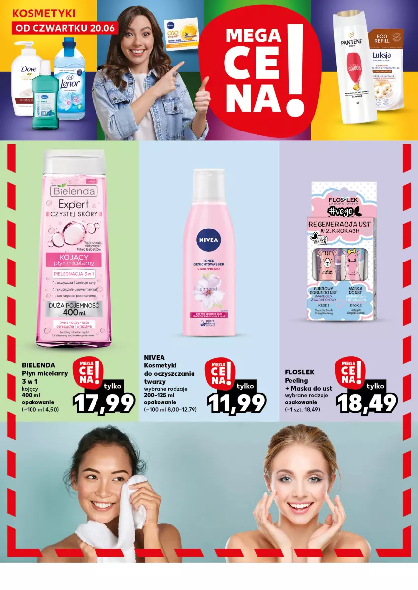 Gazetka promocyjna Kaufland - Kaufland - ważna 24.06 do 26.06.2024 - strona 20 - produkty: Bielenda, Makijaż, Maska, Nivea, Peeling, Płyn micelarny, Tago