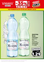 Gazetka promocyjna Kaufland - Kaufland - Gazetka - ważna od 26.06 do 26.06.2024 - strona 3 - produkty: Mus, Szyna, Woda mineralna, Woda