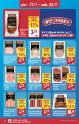 Gazetka promocyjna Aldi - Pełna oferta - Gazetka - ważna od 22.11 do 22.11.2025 - strona 10 - produkty: Piec, Kurczak, Kindziuk, Kiełbasa krakowska, Parówki, Kiełbaski pieprzowe, Szynka, Pieprz, Kiełbasa głogowska, Schab pieczony, Kiełbasa