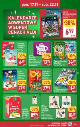 Gazetka promocyjna Aldi - Pełna oferta - Gazetka - ważna od 22.11 do 22.11.2025 - strona 21 - produkty: Chupa Chups, Pringles, Irving, Haribo, Kinder, Kalendarz, Kalendarz adwentowy