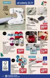 Gazetka promocyjna Aldi - Pełna oferta - Gazetka - ważna od 22.11 do 22.11.2025 - strona 40 - produkty: Torebka, Top, Szal, Karp, Włóczka, Silan, Szyna
