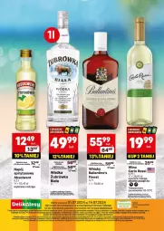 Gazetka promocyjna Delikatesy Centrum - DeliBarek DC27-DC29 - Gazetka - ważna od 14.07 do 14.07.2024 - strona 16 - produkty: Ser, Rum, Cukier, Rama, Czapka, Wódka, Whisky, Ballantine's, Napój