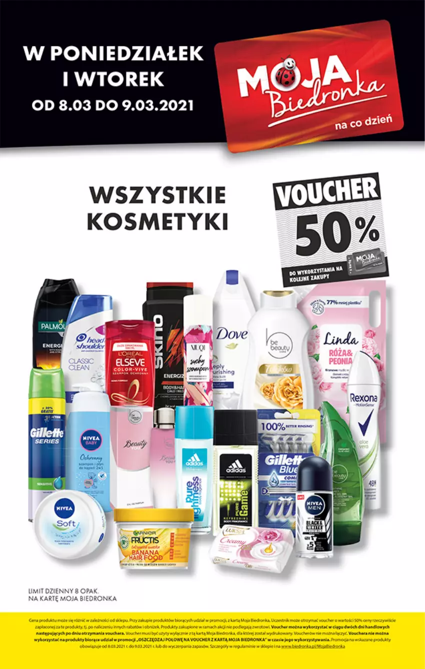 Gazetka promocyjna Biedronka - W tym tygodniu PN - ważna 08.03 do 13.03.2021 - strona 3 - produkty: Dove, Fa, Gra, Kaki, Por