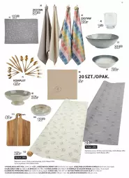 Gazetka promocyjna Jysk - Oferta tygodnia - Gazetka - ważna od 22.10 do 22.10.2023 - strona 20 - produkty: Ser, Papier, Ręcznik kuchenny, Serwetki papierowe, Serwetki, Deska do krojenia, Tran, Podkładka, Ręcznik, Szklanka, Podkład