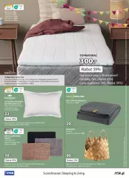 Gazetka promocyjna Jysk - Oferta tygodnia - Gazetka - ważna od 22.10 do 22.10.2023 - strona 25 - produkty: Top, Koc, Mata łazienkowa, Kosz, Poszewka, Materac, Tera