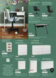 Gazetka promocyjna Jysk - Oferta tygodnia - Gazetka - ważna od 22.10 do 22.10.2023 - strona 5 - produkty: Sok, Papier, Słuchawki, Biurka, Biurko, Komoda, Moda, Kubek, Krzesło, Biuro, Siedzisko
