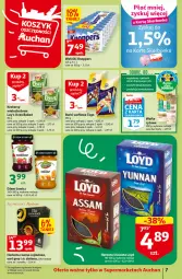 Gazetka promocyjna Auchan - Gazetka Rewelacyjne Wielopaki Supermarket Auchan - Gazetka - ważna od 01.03 do 01.03.2023 - strona 7 - produkty: Earl Grey, Ryż, Herbata czarna, Tago, Dżem, Wafle, Rurki, Knoppers, Herbata, Krakersy