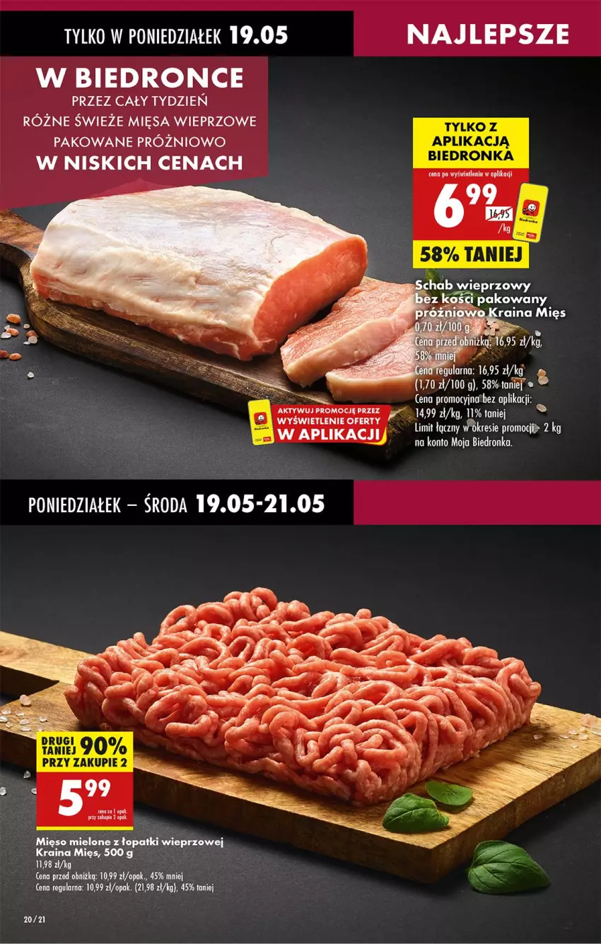 Gazetka promocyjna Biedronka - Od Poniedziałku - ważna 19.05 do 24.05.2025 - strona 24 - produkty: Fa, Mięso, Mięso mielone