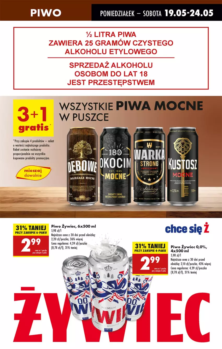 Gazetka promocyjna Biedronka - Od Poniedziałku - ważna 19.05 do 24.05.2025 - strona 49 - produkty: Fa, Gaga, LG, Piwo, Por
