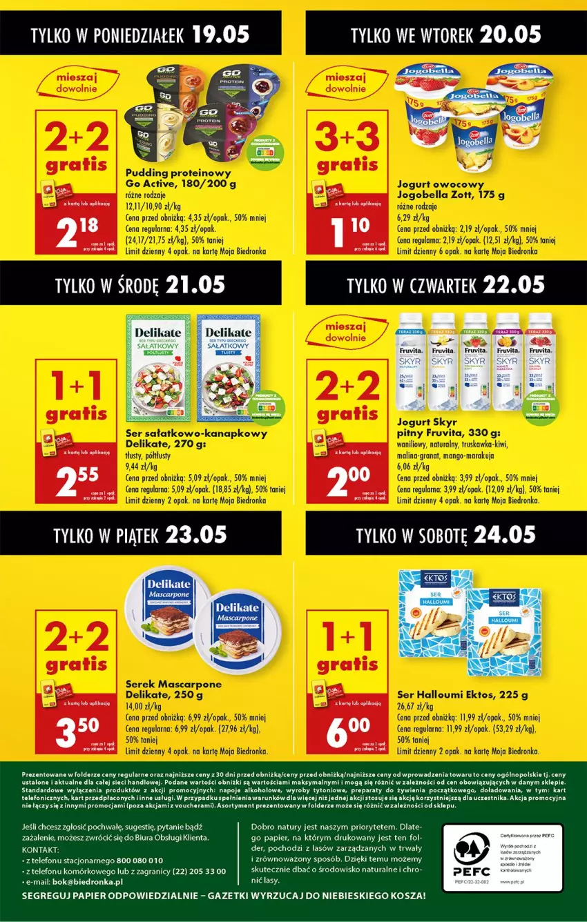 Gazetka promocyjna Biedronka - Od Poniedziałku - ważna 19.05 do 24.05.2025 - strona 60 - produkty: Fa, Gra, Kosz, Napoje, Papier, Por, Sałat, Ser, Serek, Telefon, Tera, Top