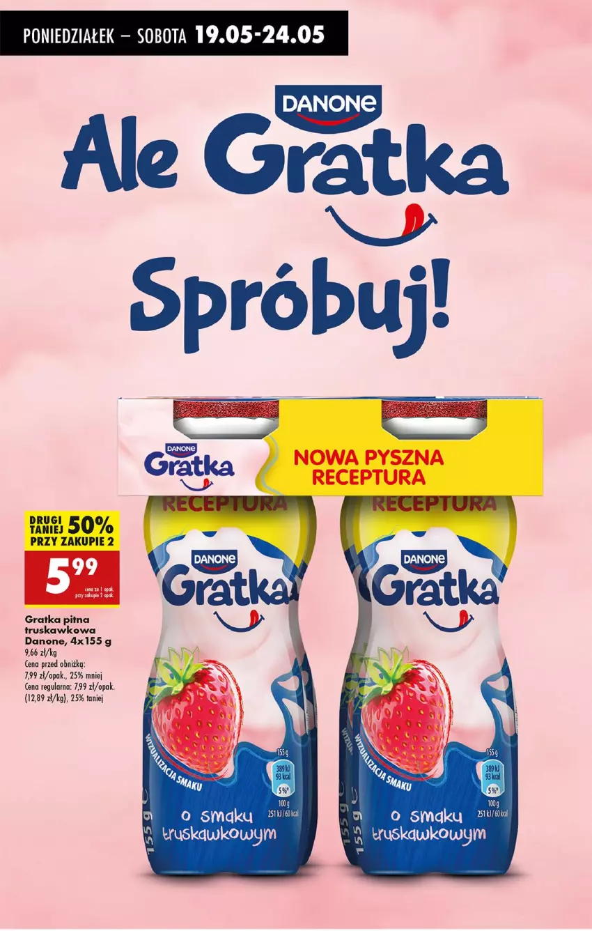 Gazetka promocyjna Biedronka - Od Poniedziałku - ważna 19.05 do 24.05.2025 - strona 65 - produkty: Danone, Gra