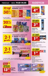 Gazetka promocyjna Biedronka - Od Poniedziałku - Gazetka - ważna od 24.05 do 24.05.2025 - strona 42 - produkty: Ciastka, Ser, Por, Gin, Gra, Bonitki, Snickers, Wafle, Rogal, Rurki, Baton, E. Wedel, Deser, Kakao, Oreo, Góralki, Milka, Fa