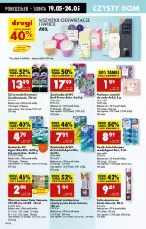 Gazetka promocyjna Biedronka - Od Poniedziałku - Gazetka - ważna od 24.05 do 24.05.2025 - strona 54 - produkty: Domestos, Zawieszka do wc, Bref, Kostka do wc, Danio, Folia aluminiowa, Fa