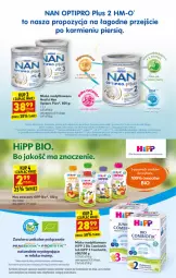Gazetka promocyjna Biedronka - W tym tygodniu PN - Gazetka - ważna od 27.02 do 27.02.2021 - strona 49 - produkty: HiPP, Sok, Por, Mleko modyfikowane, Cynk, O nas, NAN Optipro, Karmi, Mleko, LG
