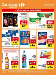 Gazetka promocyjna Carrefour - Gazetka Express - Gazetka - ważna od 20.04 do 20.04.2026 - strona 2 - produkty: Piwo, Ser, Gra, Parówki, Rolmlecz, Lody, Szynka, Kubuś, Berlinki