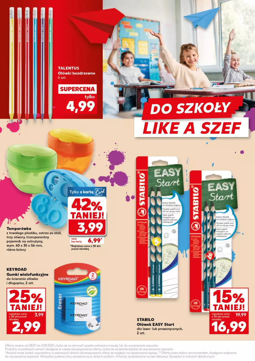 Gazetka promocyjna Kaufland - Kaufland - ważna 28.07 do 02.08.2025 - strona 19 - produkty: Długopis, Pojemnik, Tran