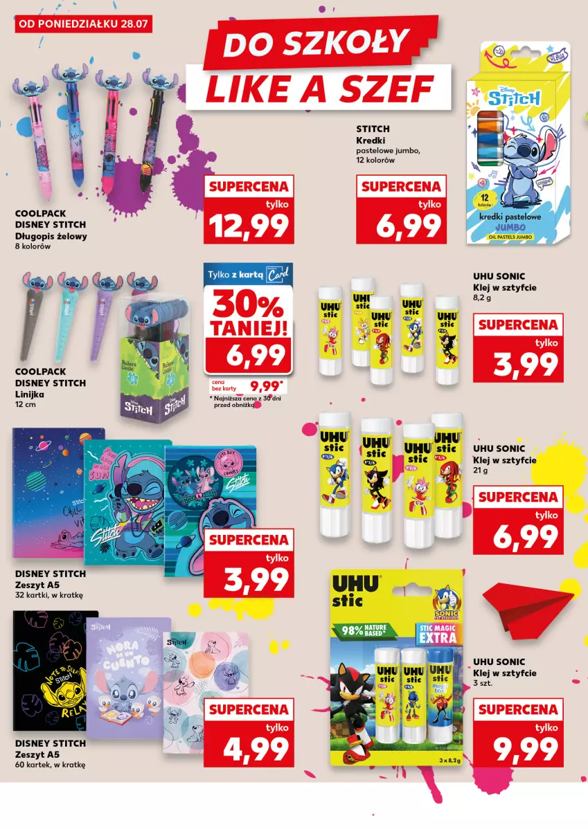 Gazetka promocyjna Kaufland - Kaufland - ważna 28.07 do 02.08.2025 - strona 26 - produkty: Disney, Długopis, Klej, UHU