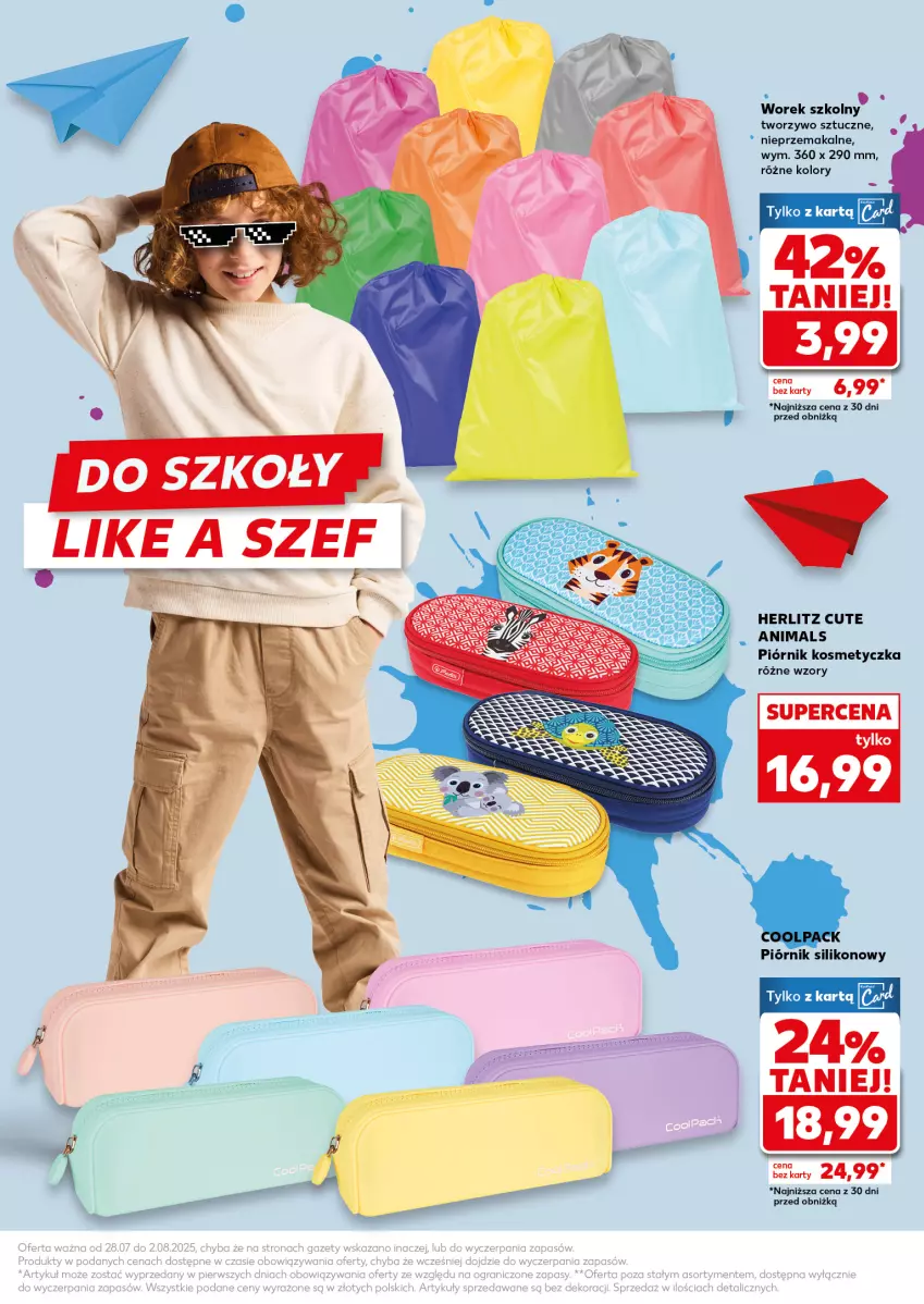 Gazetka promocyjna Kaufland - Kaufland - ważna 28.07 do 02.08.2025 - strona 33 - produkty: Kosmetyczka, Piórnik