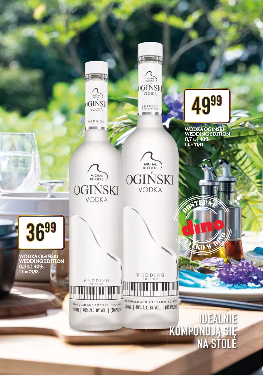 Gazetka promocyjna Dino - Katalog alkoholowy Polmos Lipiec - ważna 10.07 do 15.07.2023 - strona 3 - produkty: Ogiński, Wódka