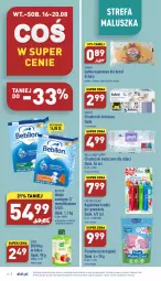 Gazetka promocyjna Aldi - Pełny katalog - Gazetka - ważna od 20.08 do 20.08.2022 - strona 14 - produkty: Mus, Bell, O nas, Chusteczki, Dzieci, Bella, Mleko, Fa, BEBILON