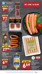 Gazetka promocyjna Aldi - Pełny katalog - Gazetka - ważna od 20.08 do 20.08.2022 - strona 5 - produkty: Piec, Ser, Parówki, Parówki z szynki, Lodówka, Kiełbaski pieprzowe, Szynka, Pieprz, Kabanos, Szynka biała, Kiełbasa