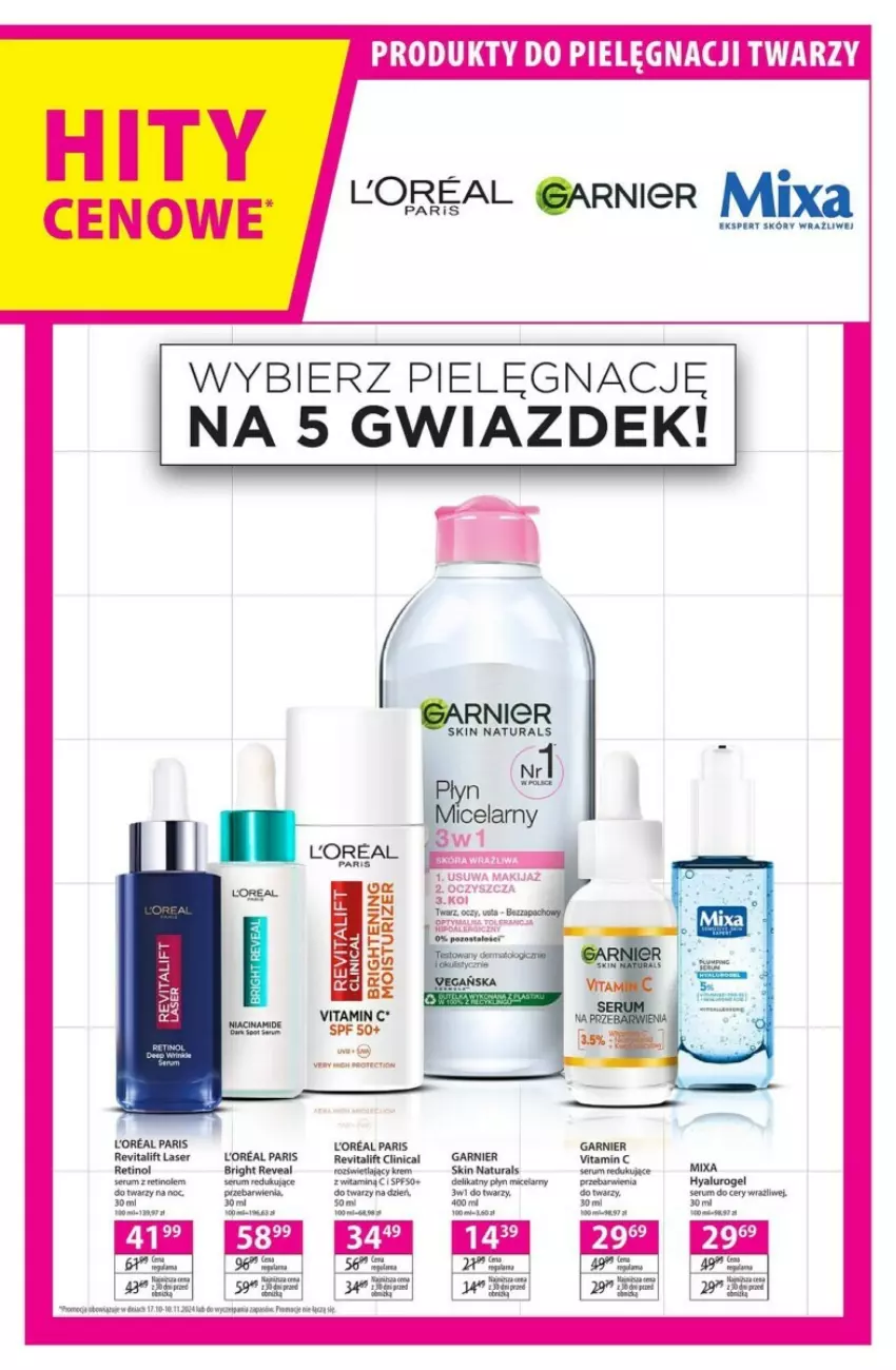 Gazetka promocyjna Hebe - ważna 17.10 do 30.10.2024 - strona 21 - produkty: Garnier, Mixa