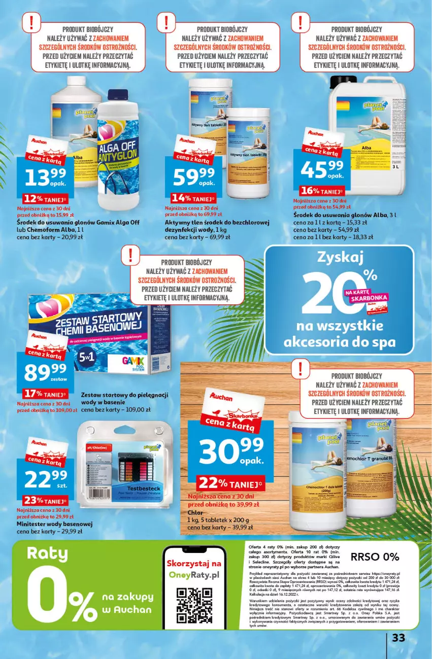 Gazetka promocyjna Auchan - Gazetka Korzyści na lato Hipermarket Auchan - ważna 29.06 do 05.07.2023 - strona 33 - produkty: Clin, Kosz, LANA, LG, Top
