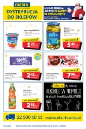 Gazetka promocyjna Makro - [Oferta promocyjna] Dostawa - Gazetka - ważna od 13.12 do 13.12.2021 - strona 1 - produkty: Krakus, Sok, Ser, Ogórki konserwowe, Zott, Bell, Jogurt, Wawel, Czekolada, Kubuś, Bella, Jogobella, Milka