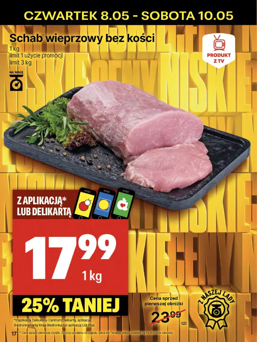 Gazetka promocyjna Delikatesy Centrum - Franczyza DC19 Czwartek - ważna 08.05 do 14.05.2025 - strona 17