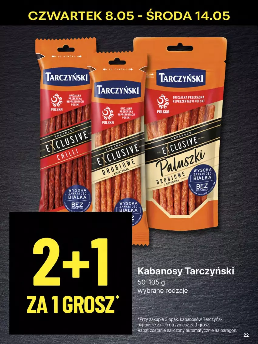 Gazetka promocyjna Delikatesy Centrum - Franczyza DC19 Czwartek - ważna 08.05 do 14.05.2025 - strona 22