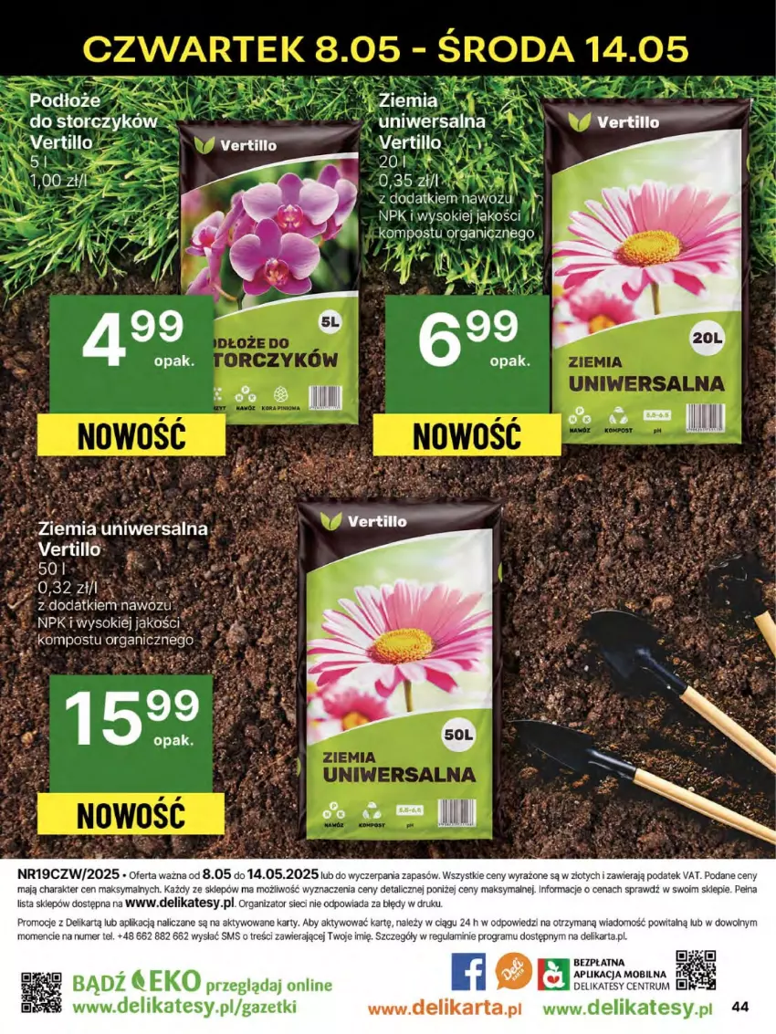 Gazetka promocyjna Delikatesy Centrum - Franczyza DC19 Czwartek - ważna 08.05 do 14.05.2025 - strona 44 - produkty: AEG, Gra, Mobil, Rum, Sok, Storczyk