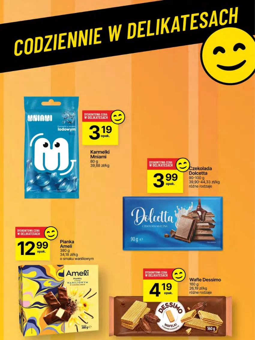 Gazetka promocyjna Delikatesy Centrum - Franczyza DC19 Czwartek - ważna 08.05 do 14.05.2025 - strona 60 - produkty: Czekolada, Wafle