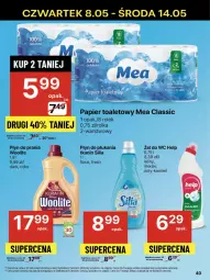 Gazetka promocyjna Delikatesy Centrum - Franczyza DC19 Czwartek - Gazetka - ważna od 14.05 do 14.05.2025 - strona 40 - produkty: Płyn do prania, Rum, Papier, Papier toaletowy, Woolite, Płyn do płukania, Flora
