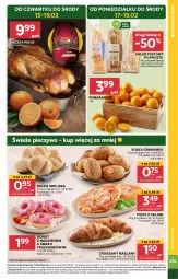 Gazetka promocyjna Stokrotka - Market Opole/Radom - Gazetka - ważna od 19.02 do 19.02.2025 - strona 5 - produkty: Piec, Warzywa, Gra, Salami, Kaczka, Croissant, Pomarańcze, Bułka grahamka, Pizza, Chleb tostowy, Pieczywo, Owoce, Chleb, Donut, Bułka, Mięso